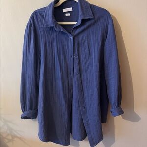 Aritzia Little Moon Women’s Cotton Button-Down Shirt